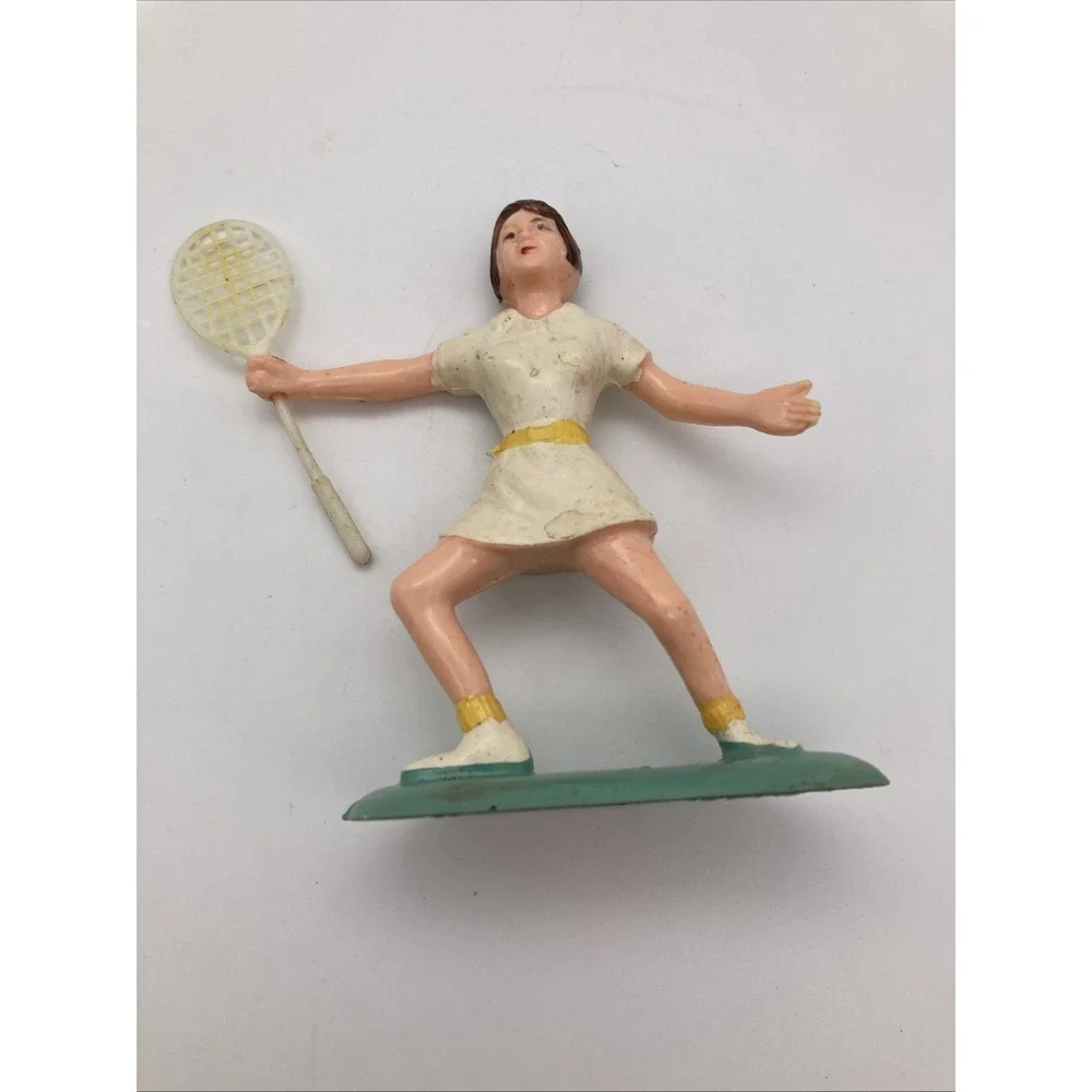Vintage Couple Playing Tennis Cake Toppers No. 470 Party Favors Hong Kong